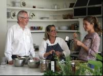 Em ordem (a partir da esquerda): Andrew Steer, Susan Ryan e Gisele Bündchen. (Foto: Lauren Zelin/WRI)