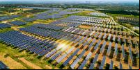 imagem de parque de energia solar