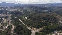 Florestas ao redor da Estação de Tratamento de Água Rio das Velhas, em Minas Gerais
