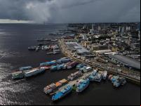 foto aérea de manaus