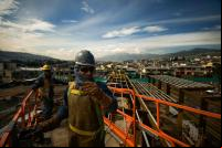 obras do metrô do equador