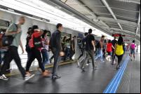 Estação de transporte coletivo em São Paulo (foto: Mariana Gil/WRI Brasil)