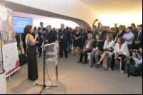 Empreendedores selecionados pelo Desafio Inovemob apresentaram suas ideias para cerca de 120 pessoas em Niterói (Foto: Paula Tanscheit/WRI Brasil)
