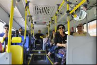 transporte coletivo comunicação ônibus clientes ageiros