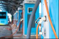 imagem de estação de recarga de ônibus elétricos