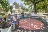 In Fortaleza, a project called "Cidade da Gente" (“A City of People”) transformed Avenida Central, in the Cidade 2000 neighborhood, an area heavily populated by motor vehicle traffic, into a people-friendly public space (photo credit: Rodrigo Capote/WRI Brasil)