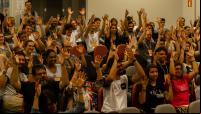 Grupo bastante diverso discutiu a mobilidade de Porto Alegre (foto: Marcos Oliveira/divulgação)
