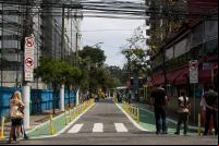 medição de impacto ruas completas