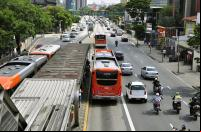 ônibus elétricos são paulo emissões