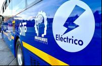 lateral de onibus eletrico