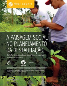 Capa da publicação A Paisagem Social No Planejamento da Restauração