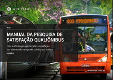 capa de guia sobre pesquisa de satisfação qualiônibus