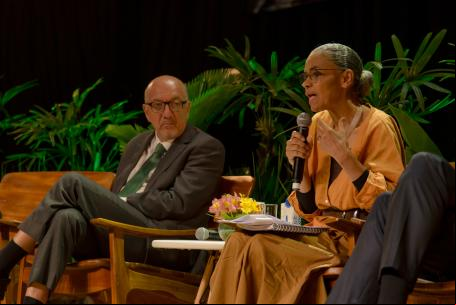 A ministra do Meio Ambiente, Marina Silva