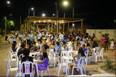 evento de final reuniu moradores da comunidade do residencial edgar gayoso em teresina