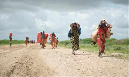 Mulheres e crianças são 14 vezes mais propensas a morrer em desastres naturais. (Foto: AMISOM Public Information/Flickr)