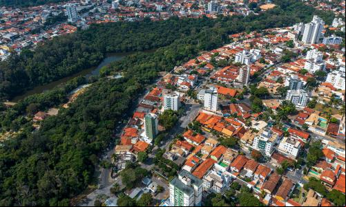 imagem aérea de belo horizonte