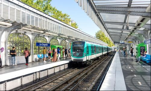 metrô em Paris