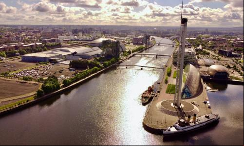 imagem da cidade de glasgow na escócia